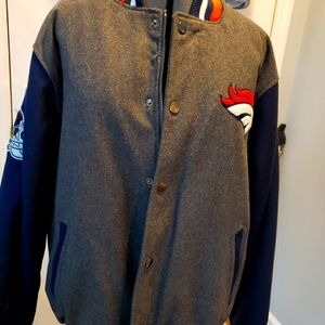 Denver 🏈 Broncos wool varsity jacket